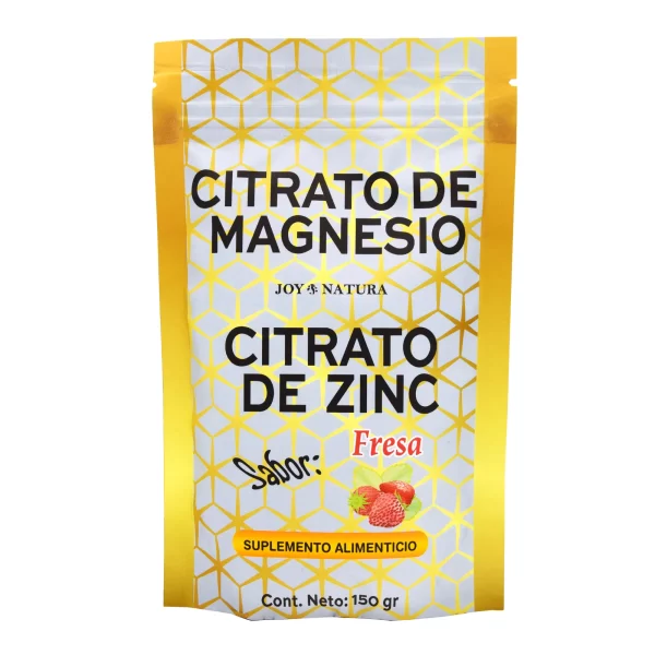 Citrato de Mgnesio/Citrato de Zinc Sabor Fresa